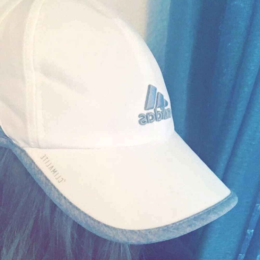Adidas white and grey women’s hat 🧢, New